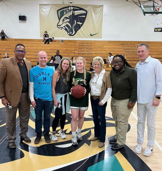 Nease senior Cami Robinson reached 1,000 career points Dec. 31 and added to that total with 17 more in a win over rival Ponte Vedra Jan. 12.